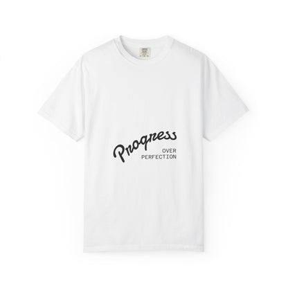 Progress Over Perfection T-Shirt — Motivational Graphic Tee