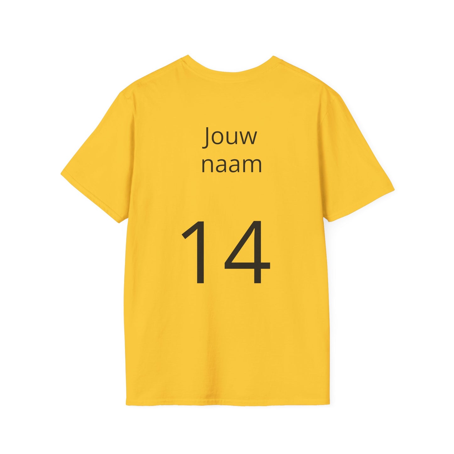 Custom Jersey T-Shirt — Personalized Name & Number Sports Shirt