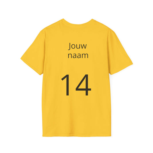 Custom Jersey T-Shirt — Personalized Name & Number Sports Shirt
